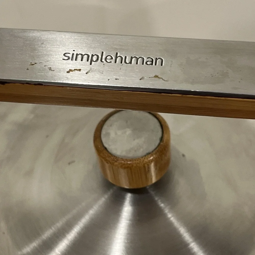 Simple Human Compost Caddy Countertop Bin Trash Can, 10